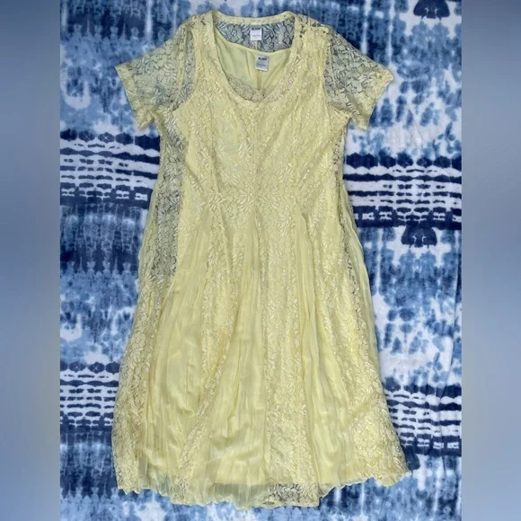 Blair | Dresses | Vintage Yellow Blair Long Maxi Flow Dress 2 Sleeveless  Dresses In Size L | Poshmark